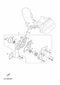 YN50F Водяная помпа