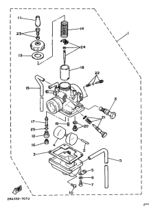 DT80LC Карбюратор