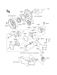 ZX900 Стартер