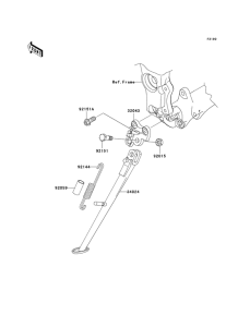 ZX1000 Stand comp