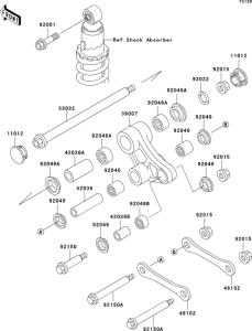 KL650 Подвеска