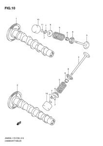 AN650 (ABS) Распредвал  /  клапан