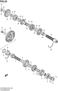 VLR1800 Трансмиссия