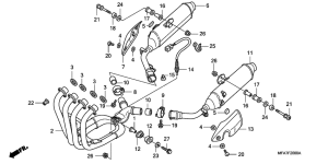 CBF1000 Глушитель