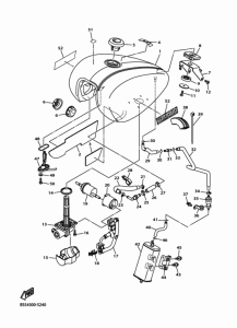 XVS950CUD-A (ABS) Топливный бак