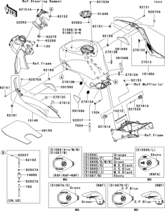 ZX600 Fuel tank(1 / 3)
