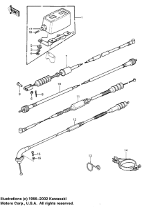 KDX175 Cables / meter