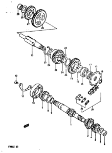 FR80 Трансмиссия