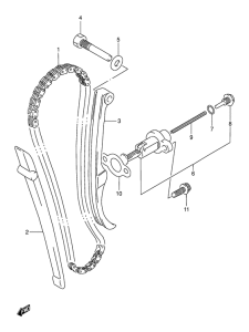 DR250 Держатель направляющей