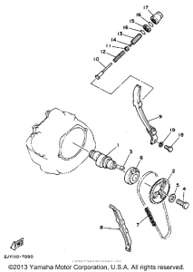 TW200W Camshaft-chain