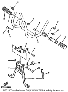 PW50H1 Подножки