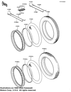 KZ250 Колеса,покрышки