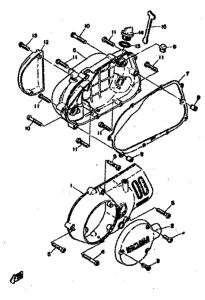 RD50M Боковые крышки