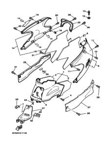 YA100W ｻｲﾄﾞｶﾊﾞｰ
