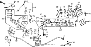 GL1200A Gl1200a air valve + hose 84-85