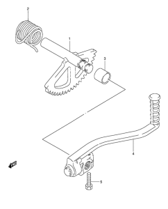 AE50 Ножной стартер