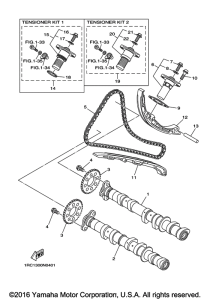 FJ09 Цепь механизма газораспределения