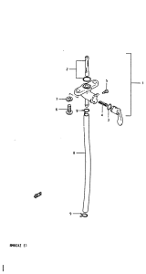 RM80 Топливный кран