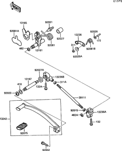 EN450 Механизм переключения передач