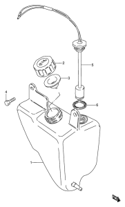 AX100 Бак масляный
