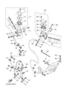 XP500 Главный тормозной цилиндр