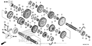 VFR1200X Трансмиссия