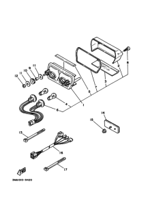 TZR250 ﾃｰﾙﾗｲﾄ
