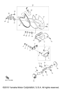 XVS950A Фонарь