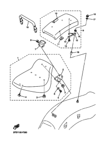 XVS650 Пружина