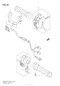 AN650 (ABS) Handle Switch (An650A L2 E28)