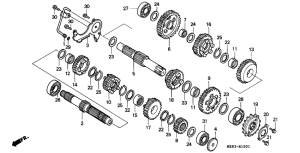 NV400 Трансмиссия