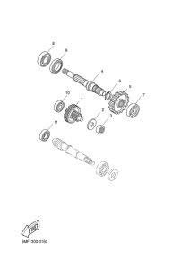 XN125 Трансмиссия