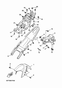 YZF-R125A Крыло