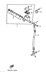 YE50 Главный тормозной цилиндр
