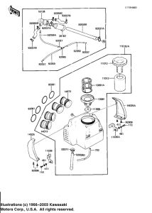 KZ1100 Воздухоочиститель