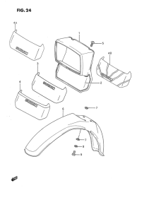 DS80 Фара головного света