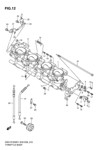 GSX-R1000 Дроссель
