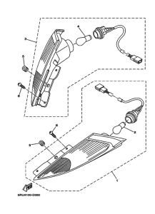 YP400 YP400V Проблесковый световой сигнал
