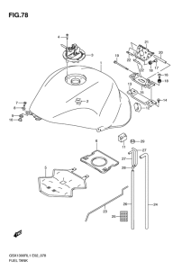 GSX1300R Tank fuel