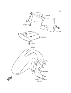 SC150 Переднее крыло