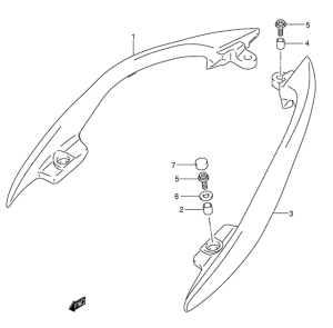 AN400 Ручка пассажира