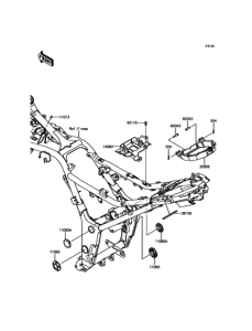 EX250 (ABS) フレームフィッティング