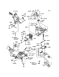 EJ800 Рама ,крепежные детали