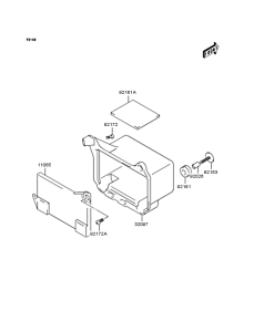 SC250 Короб для АКБ