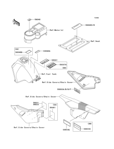 KL650 Лейбл предостережения