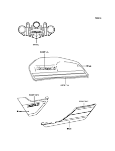 ZR400 Наклейки