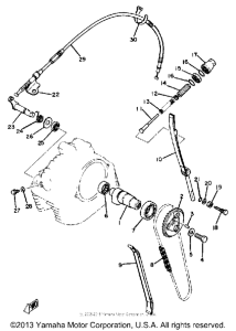 TT250G Camshaft -chain