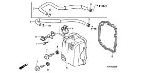 SCV100F Крышка головки цилиндров