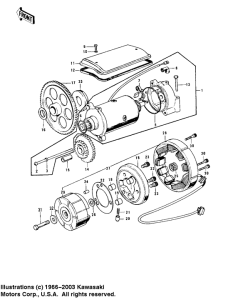Z1 Generator / starter motor