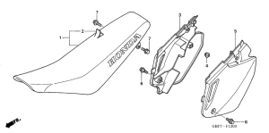 CR85RB Пружина